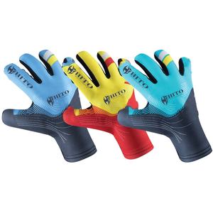 Gants de gardien de but de football sur mesure de haute qualité, avec impression en silicone sur le dos et contact Letax sur la paume avant, coupe négative professionnelle - Product Image 3