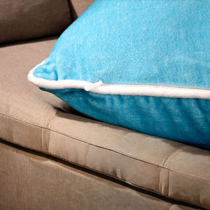 Funda de Cojín Decorativa de Terciopelo con Diseño Bordado para Navidad - Product Image 6