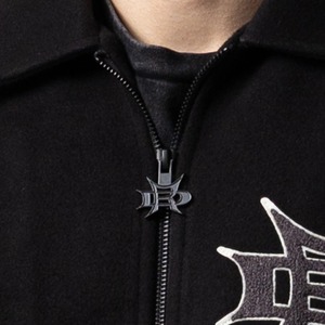 ชุดเบสบอลอเมริกันแบบปรับแต่งได้สำหรับผู้ชาย เสื้อแจ็คเก็ตวาร์ซิตี้บุขนแกะสำหรับฤดูหนาว เสื้อลำลองพิมพ์ลายปักพร้อมซิปและกระดุม - Product Image 5