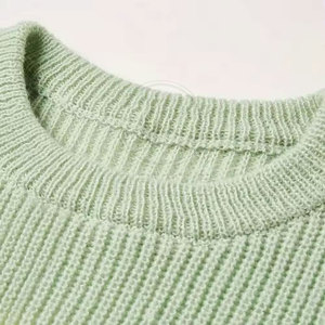 Nouvelle arrivée : Pull en mohair respirant et élégant pour l'hiver, avec logo sur le devant, coupe classique, manches longues, tricoté pour homme - Product Image 3