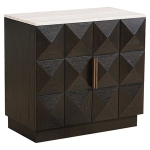 Meuble de salon modulaire en bois de manguier massif, écologique et moderne, grande capacité, 2 portes, portes à panneaux plats, marque Chandni Rajasthan - Product Image 1
