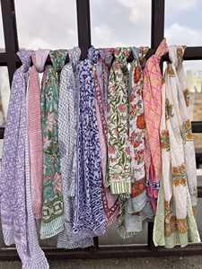 Cotton Beach Sarong <b>Wrap</b> Sportswear Type Bikini Party Wear <b>Scarf</b> Custom Design Fast Shipping Perfect Coverup or Gift - Product Image 2