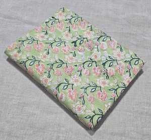 Tela estampada a mano de Jaipur, tela de algodón estampada a mano, tela india hecha a mano para vestidos, proveedor mayorista de tela de algodón. - Product Image 5