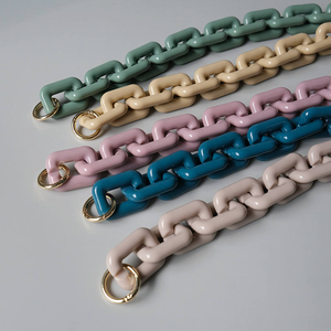 Cadenas de Resina Acrílicas Decorativas Multiusos Personalizadas de Lujo para Bolsos de Mujer, Correas para Bolsos - Product Image 1