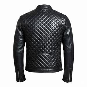 Ventes chaudes, meilleure qualité, nouvelle arrivée, veste en cuir de vache véritable à la mode pour homme, veste de moto - Product Image 4
