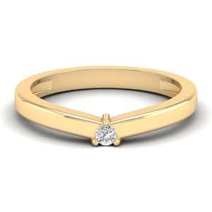 Anillos de Compromiso REYES de Diseño de Lujo en Plata de Ley 925 con Moissanita Certificada por GRA para Mujer, Joyería Fina Minimalista para Uso Diario - Product Image 6