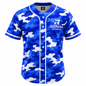 Camisetas de Béisbol Personalizadas de Alta Calidad, Diseño Único en Estilo Moderno, Transpirables y Disponibles en Diferentes Tallas - Product Image 1