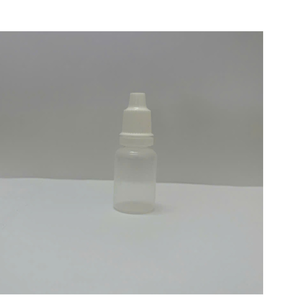APS C0078 White PE/PP <b>Plastic</b> 5-15ml Lightweight Durable Easy Mold Cylindrical Flat Bottom Eye Drops Bottle <b>Cap</b> Sealing - Product Image 1