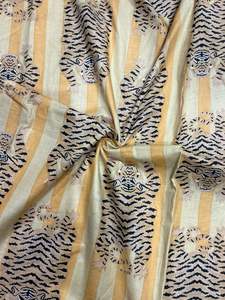 Lightweight Block Print Cotton Cambric 60x60 Traditional Jaipuri Print Activewear Running Fabric - Product Image 6