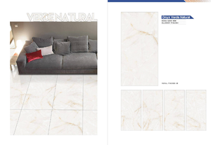 Azulejos de Porcelana Pulida de Diseño Moderno de 600x1200mm y 8mm de Grosor, Azulejos de Cerámica con Impresión de Mármol de 60x120 para Uso en Habitaciones de Apartamentos - Product Image 2