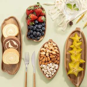 Bandeja de Madera de Acacia de Primera Calidad para Desayuno en la Cama con Opción de Personalización de Marca - Product Image 4