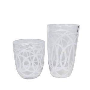 Verre à boire en acrylique à rayures décoratives JACK WORTH, capacité de 15 oz/21 oz, pour les fêtes - Product Image 6