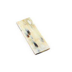 Placa de Cuerno de Búfalo 100% Natural, Rectangular, de Color Natural, Hecha a Mano, de Alta Calidad, para Empuñadura de Cuchillo - Product Image 2