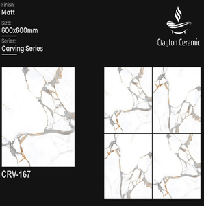 Baldosas de Porcelana Mate Premium para Piso, 600x600mm, Antideslizantes, CLAYTON CERAMIC - Product Image 3