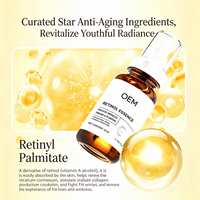 Sérum hydratant et raffermissant au rétinol, probiotiques et peptides pour le visage – Soin OEM/ODM en marque blanche – Hydratation intense et élasticité cutanée améliorée