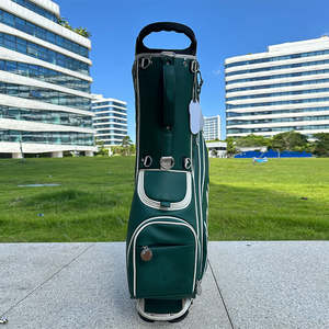 Bolsa de Golf Ligera en Oferta, de PU, Nailon y Cuero Impermeable, con 5 Compartimentos y Logotipo Personalizado para Hombre/Mujer - Product Image 6