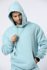 Hoodie Jogger Tracksuit Set Streetwear Unisex Vintage Y2K Cotton Fleece Custom Logo OEM ODM Supplier - Product Image 3