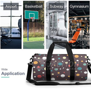 Factory Cheap Price Duffle Travel Bags Plain Solid Color Customized Bags High Quality Duffle Bags - Product Image 3
