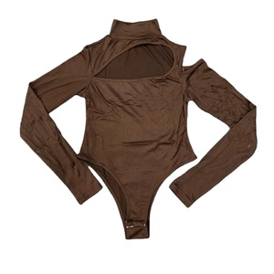 New Stylish Design One Piece Bodysuits 2025 Casual Full Sleeves Swimwear Women's New Custom Summer Swimsuit - Product Image 1