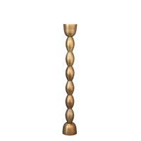 Porte-bougie moderne de qualité supérieure pour la décoration intérieure, finition laiton, support à bougie en aluminium coulé, fait main, personnalisé