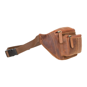 Sacs messagers vintage en cuir véritable unisexe pour femme, grande capacité, imperméables, durables, fermeture éclair, vente en gros pour femmes - Product Image 2