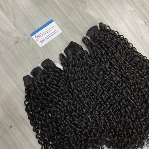 Extensiones de Cabello Humano Rizado Pixie con Vapor, Trama a Máquina, Calidad Súper Doble, Cabello Vietnamita - Product Image 6