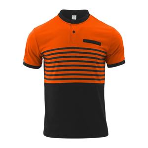 Diseño impreso personalizado Cómodo Verano Hombres Golf Polos Ajuste regular Transpirable Manga corta Golf Polos - Product Image 6
