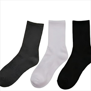Premium Cotton Crew <b>Socks</b> for Men Women <b>Winter</b> Knitted Custom Logo Youth Children Breathable Cushioned Everyday Athletic Comfort - Product Image 4