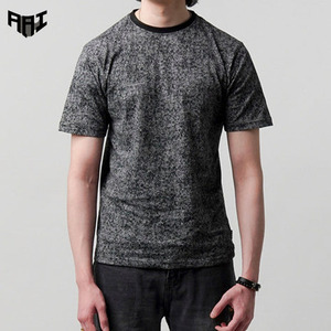 Camisetas de Algodón Estilo Vintage para Hombre, Lavado Ácido, Ropa Casual Urbana, Manga Corta, Cuello Redondo, Fabricante, Proveedor de Marca Privada - Product Image 1