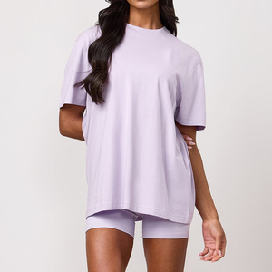 T-shirts vierges vintage personnalisés en gros pour femmes, style coréen - Product Image 6