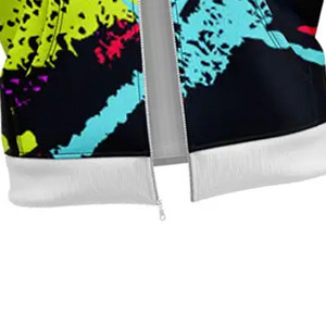 Mens Stylish Zipper Hoodies Premium Athletic Zip Up Sweatshirt Breathable Casual Street Fashion OEM ODM Export - Product Image 4