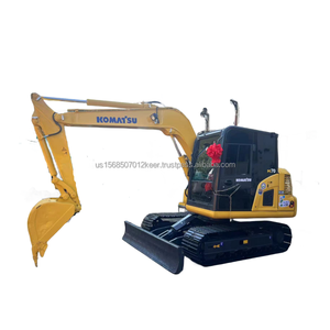 Mini excavatrice utilisée 7 T de pompe hydraulique de Pc70-8 du Japon KOMATSU vente de matériel de construction de haute qualité - Product Image 1