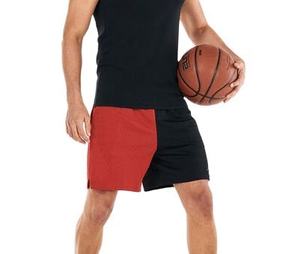Pantalones Cortos de Baloncesto de Malla con Logotipo Personalizado, Estilo Vintage Urbano, Perforados y Bordados, para Hombre, Marca Magic Just - Product Image 3