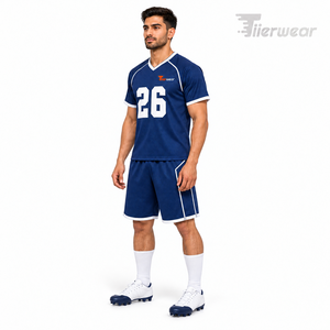 Fabricant d'uniformes de lacrosse sublimés pour clubs sportifs américains, kits d'équipe personnalisés, maillots et shorts pour écoles et marques - Product Image 2