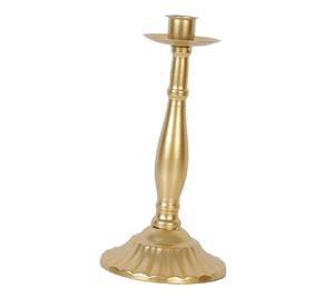 Portavelas de latón dorado de 10 pulgadas, portavelas de metal, soporte decorativo para velas, portavelas vintage, portavelas moderno para mesa - Product Image 4