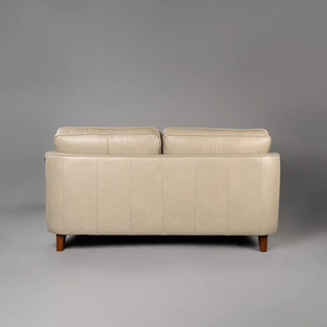 Canapé rectangulaire moderne 2 places en cuir tufté de haute qualité, écologique et durable, pour salon, hôtel, restaurant, hall d'entrée, décoration extérieure - Product Image 5