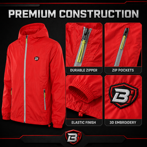 Chaqueta Cortavientos Ligera con Capucha para Hombre, Personalizada al por Mayor, para Correr al Aire Libre, Marca Privada OEM, Directo de Fábrica, Blimpex - Product Image 2