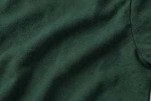 Camiseta de Manga Corta para Hombre, Color Verde Oscuro, Cuello Redondo, con Diseño de Calavera en el Frente, Estilo Workwear, 100% Algodón - Product Image 4