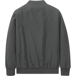 Top Trending Design Wholesale Custom Made Casual Style Fleece Winter Men's Customized <b>Baseball</b> <b>Bomber</b> <b>Jackets</b> Front Waterproof - Product Image 2