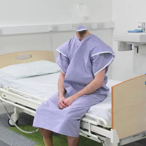 Oferta Especial: Bata Médica para Enfermeras y Pacientes, Batas para Pacientes de Hospital - Product Image 4