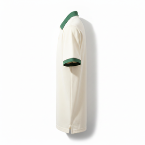 Polos personnalisés de haute qualité pour hommes, col côtelé, uniforme, logo, polos de golf unis, polos blancs pour hommes - Product Image 5