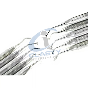 Juego de Instrumentos Quirúrgicos Dentales de Acero Inoxidable con Empuñadura Manual Moleteada, Herramientas Quirúrgicas Clase I para Uso Veterinario - Product Image 3