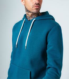 Conjunto Deportivo Personalizado con Logotipo, de Algodón Orgánico Sólido, Transpirable, con Capucha, para Hombre - Product Image 4