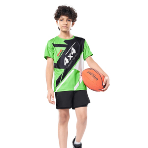 custom sublimation rugby uniform for boys sublimated teamwear kids 100% <b>polyester</b> team wear boys jersey and <b>shorts</b> set youth kit - Product Image 1