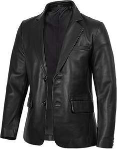 Leather Mens Real Leather Jacket Custom Design Best Price Breathable Coat Made in Pakistan - Product Image 2