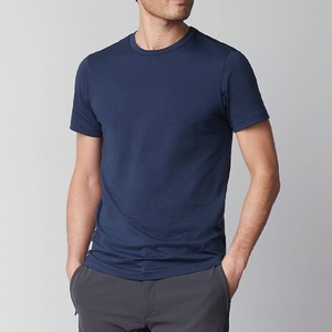 Camisetas Blancas de Primera Calidad 100% Algodón, Camisetas Extra Grandes y Gruesas, Precio al por Mayor, Camiseta con Cuello Redondo - Product Image 1