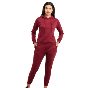 Women's Pullover Tracksuit Set <b>Hoodie</b> And Pants Casual Sportswear Athletic Training <b>Workout</b> Regular Fit Comfortable Wear - Product Image 1