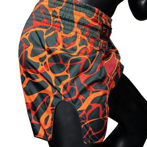 Shorts de Muay Thai pour hommes à la vente chaude, shorts de boxe thaïlandais sur mesure pour hommes, logo personnalisé, arts martiaux, shorts de Muay Thai pour hommes - Product Image 4