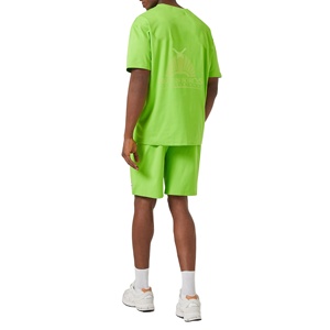 Article Offre Spéciale Ensemble de t-shirts d'été de haute qualité avec logo personnalisé en coton pour hommes, 2 pièces, prix de gros, style décontracté - Product Image 2