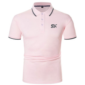 Camisetas Polo de Hombre de Talla Grande, Color Sólido, Calidad Premium, para Verano, Venta al Por Mayor, Precio Bajo, Camisetas Polo para Adultos - Product Image 1